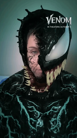 
                ​Выпусти наружу своего Venom. Приложение дополненной реальности в Snapchat и Facebook            