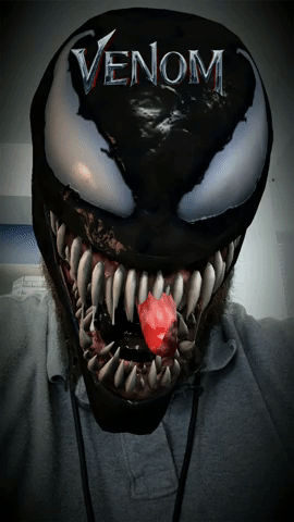 
                ​Выпусти наружу своего Venom. Приложение дополненной реальности в Snapchat и Facebook            